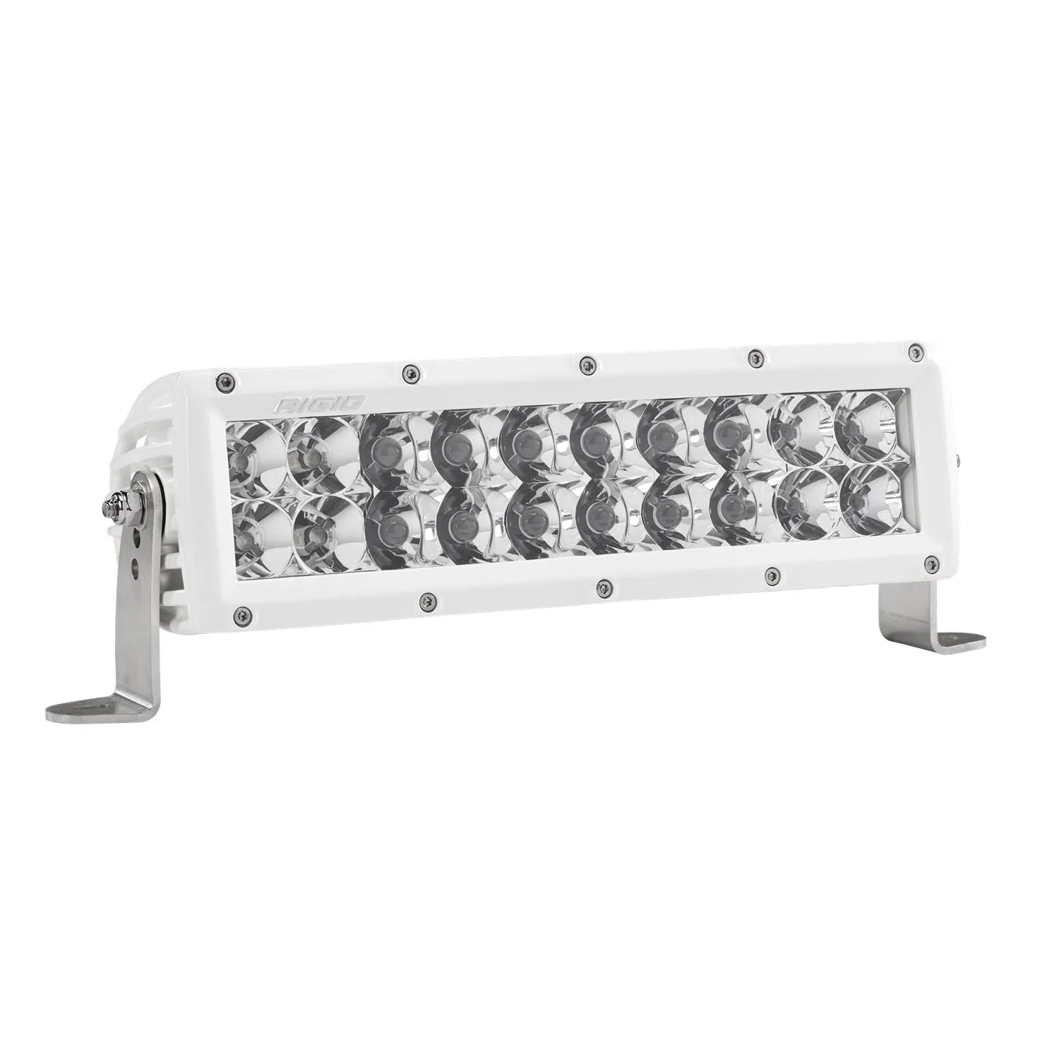 RIGID E-Series PRO LED Light Spot/Flood Combo 10 Inch White Housing