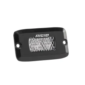 RIGID SR-M Series PRO Flood Diffused Flush Mount Black Housing Single