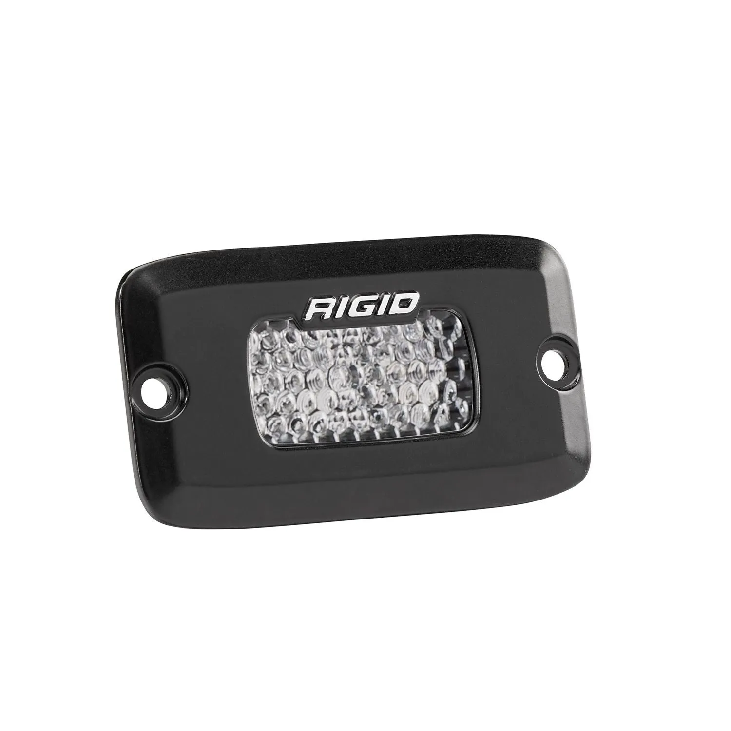 RIGID SR-M Series PRO Flood Diffused Flush Mount Black Housing Single