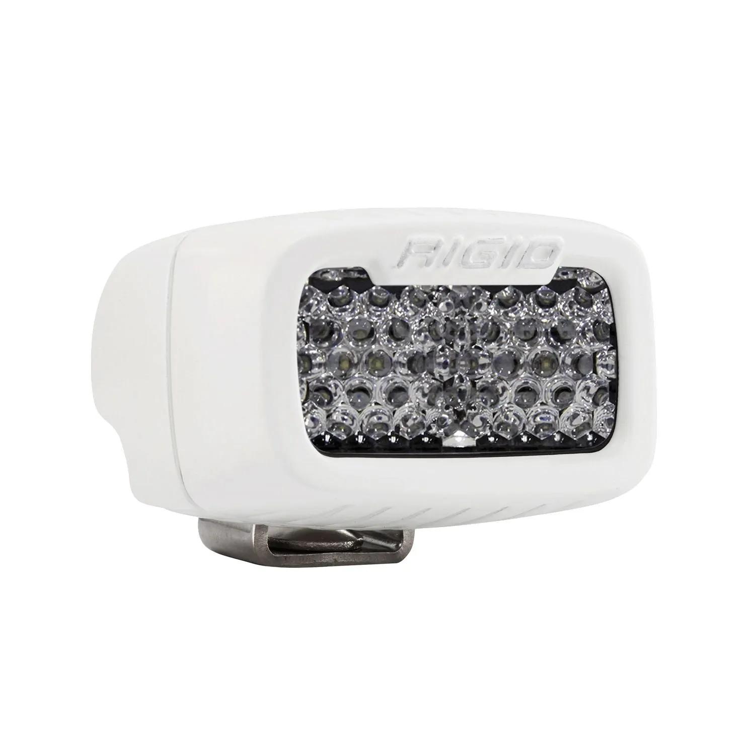 RIGID SR-M Series PRO Flood Diffused Surface Mount White Housing Single
