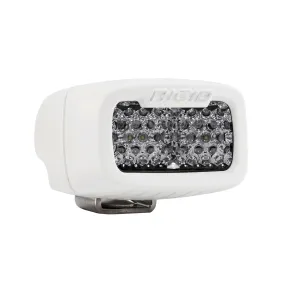 RIGID SR-M Series PRO Flood Diffused Surface Mount White Housing Single