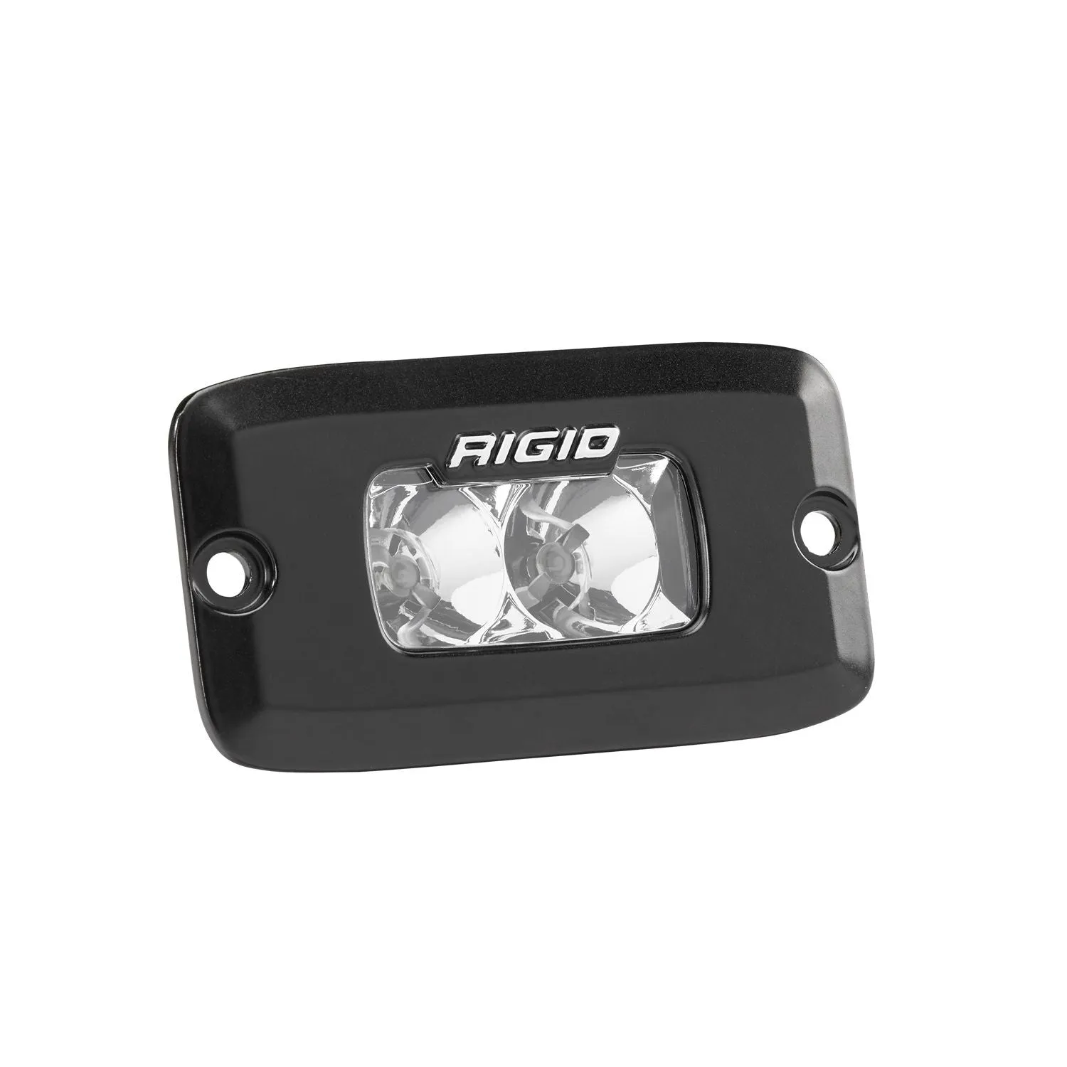 RIGID SR-M Series PRO Flood Optic Flush Mount Black Housing Single