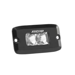 RIGID SR-M Series PRO Flood Optic Flush Mount Black Housing Single