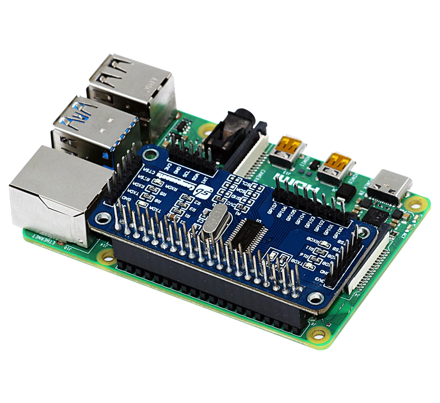 Serial Expansion HAT for Raspberry Pi
