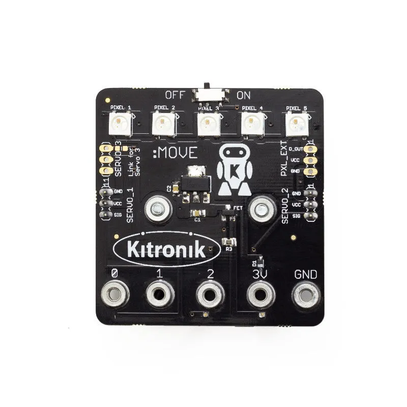 Servo:Lite Board for the Micro:Bit