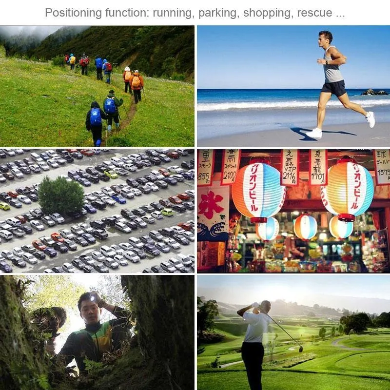 Simple Keychain GPS Tracker 3.7V for Outdoor Travel/Climbing