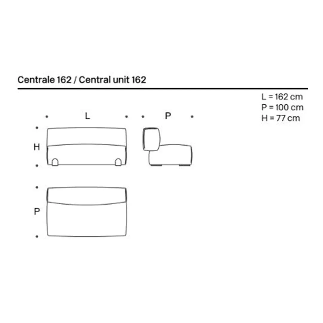 Simposio Sofa Modules - Central Units