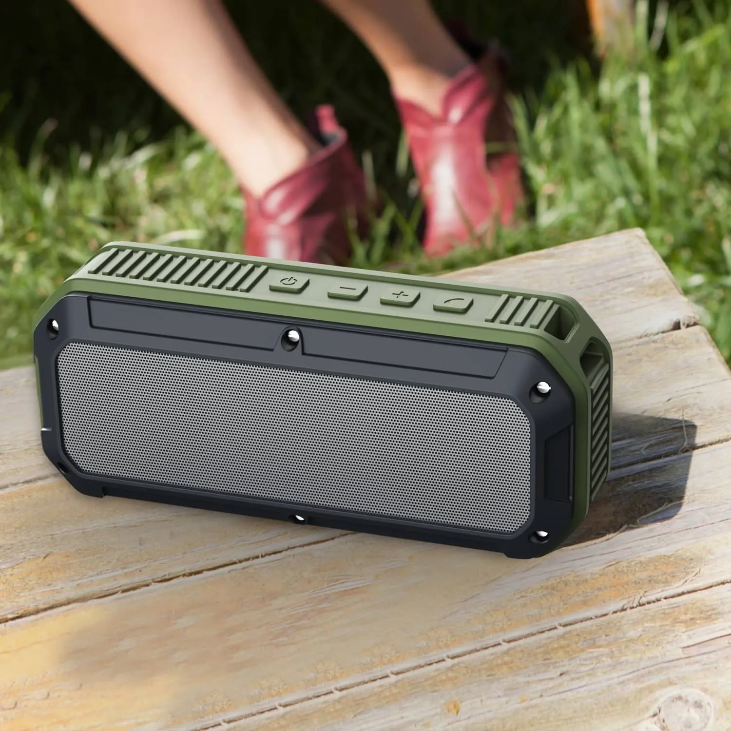 SK-M8 IP64 Outdoor Waterproof Wireless bluetooth speaker