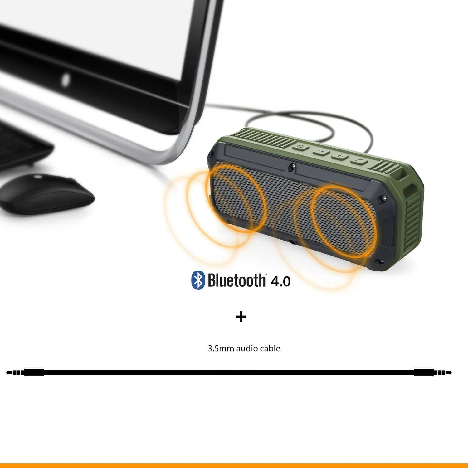 SK-M8 IP64 Outdoor Waterproof Wireless bluetooth speaker