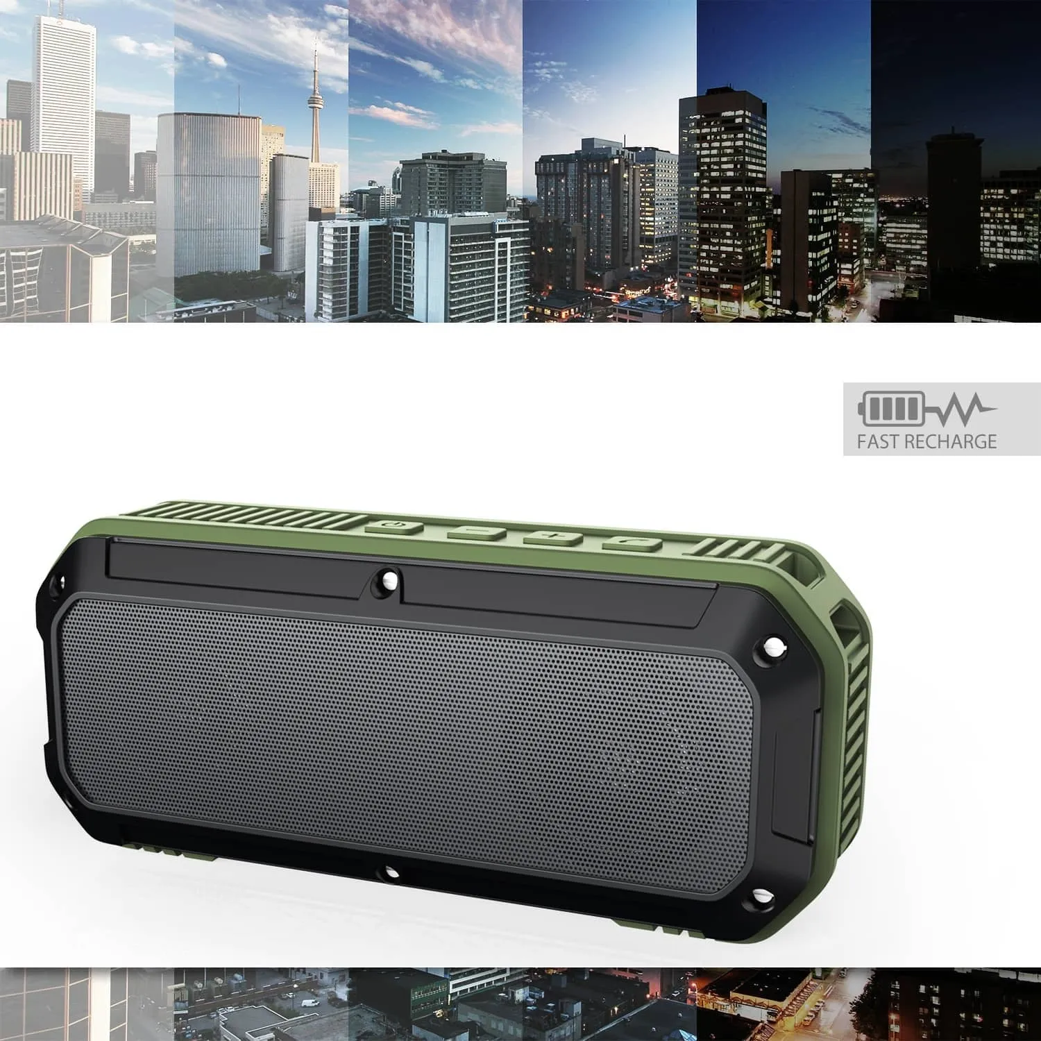 SK-M8 IP64 Outdoor Waterproof Wireless bluetooth speaker