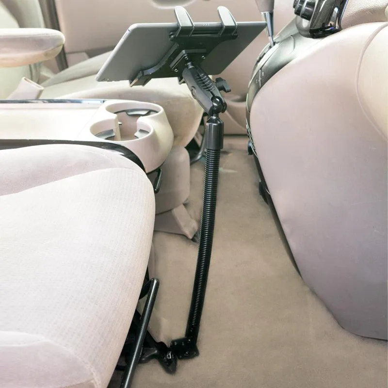Slim-Grip® Tablet Holder with Seat Rail Mount and 18" Bendable Arm