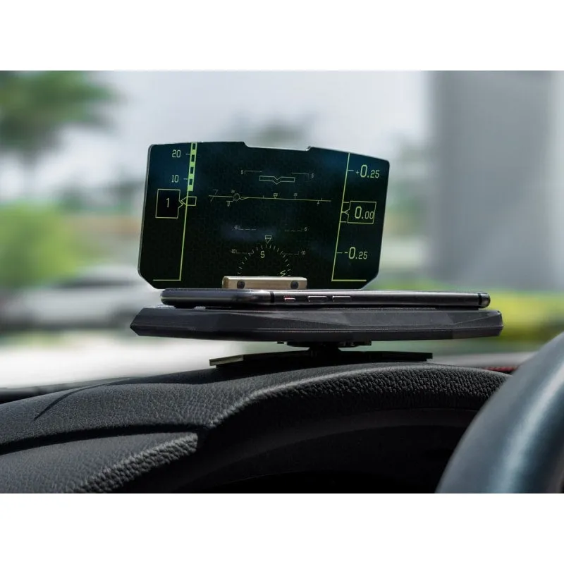 Smartphone heads up display GPS navigation