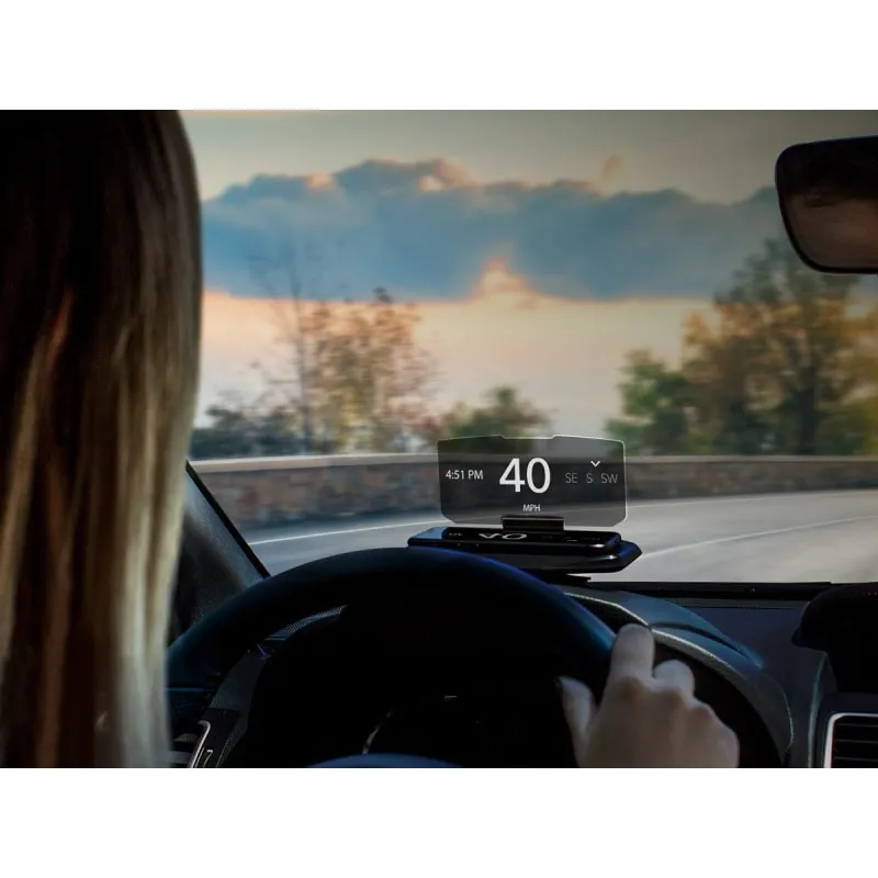 Smartphone heads up display GPS navigation