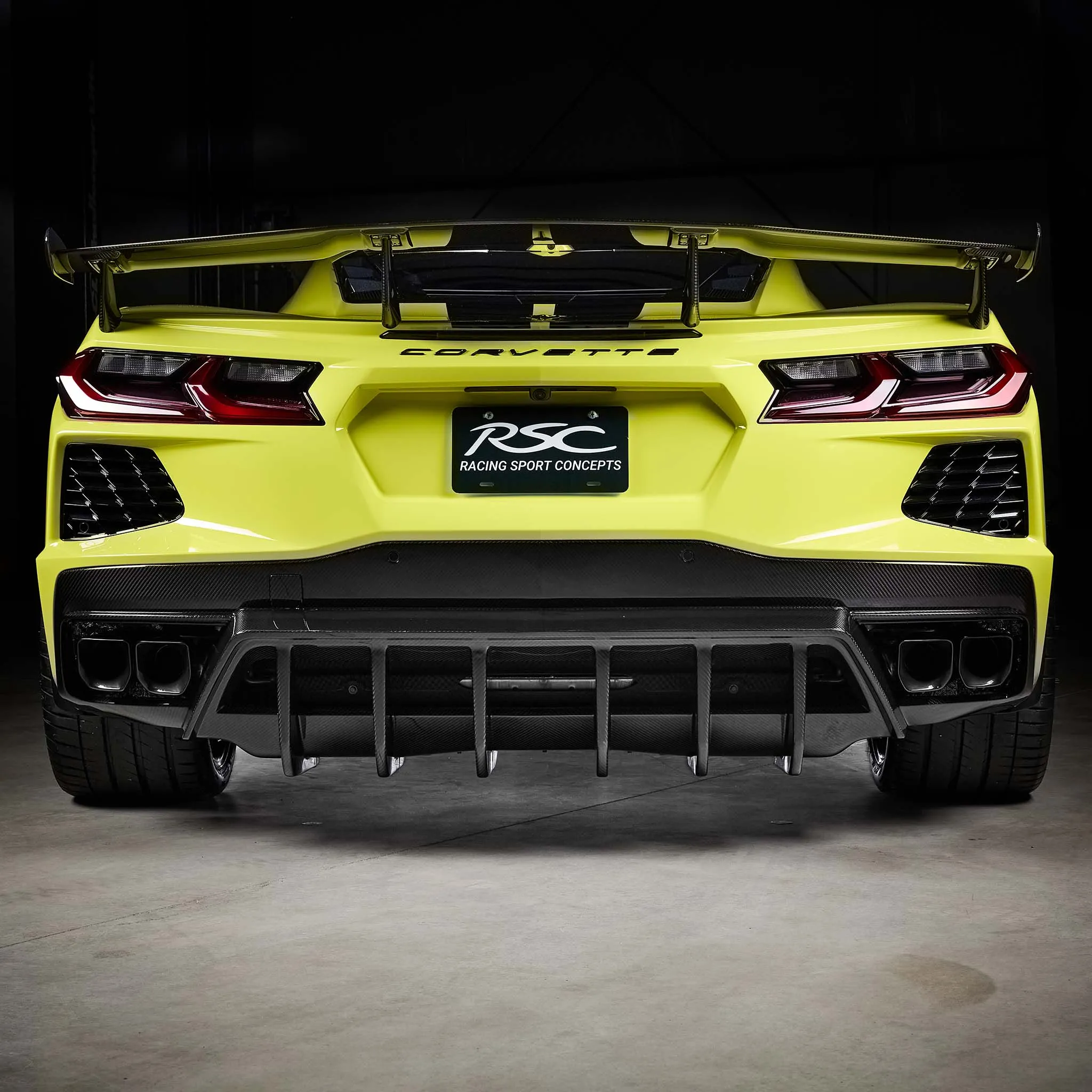 ST Rear Diffuser | Carbon Fiber | Corvette C8 Stingray & E-Ray