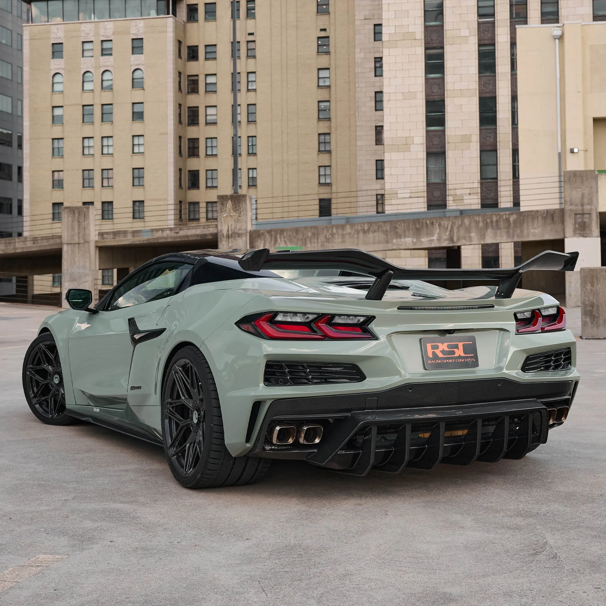 ST Rear Diffuser | Carbon Fiber | Corvette C8 Stingray & E-Ray