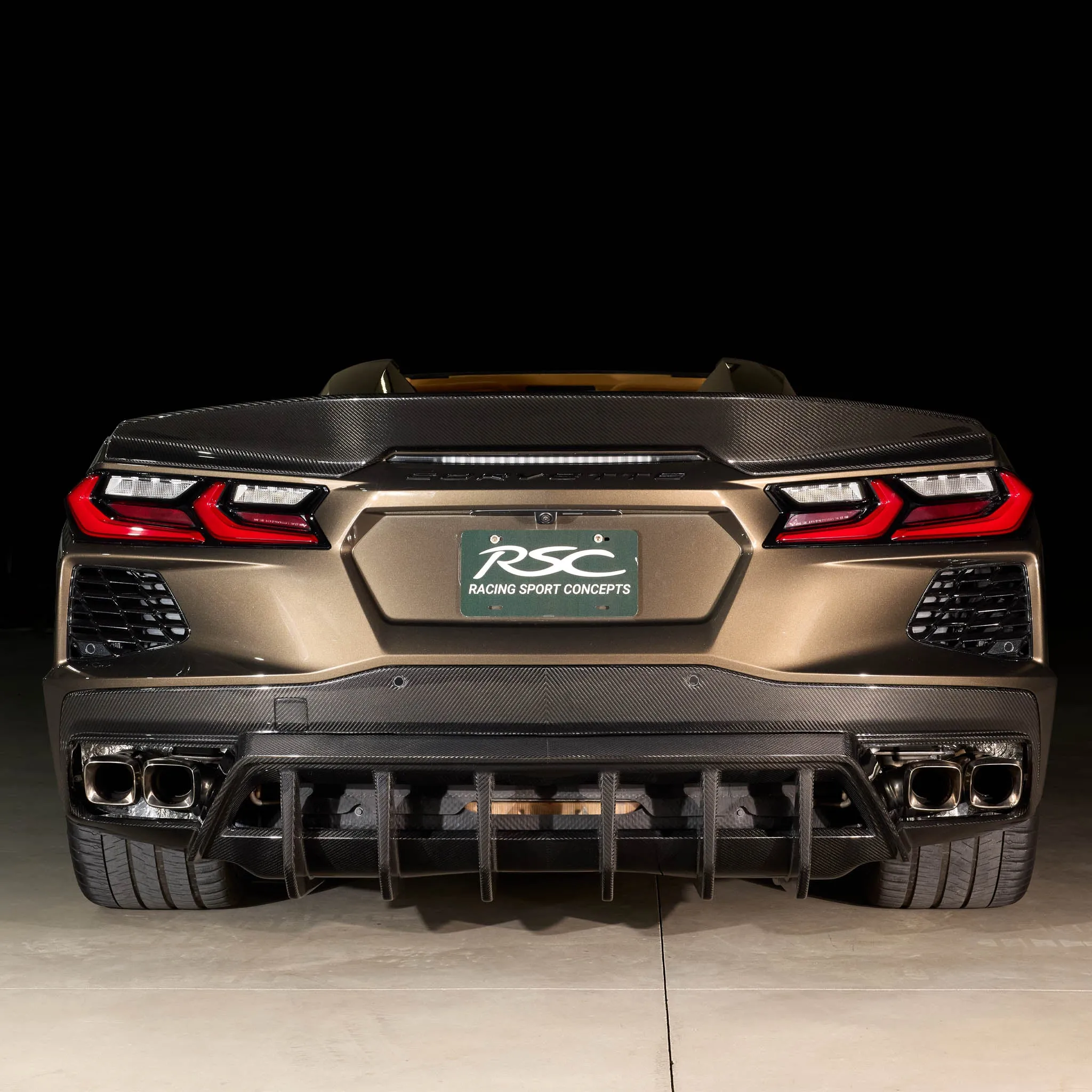 ST Rear Diffuser | Carbon Fiber | Corvette C8 Stingray & E-Ray