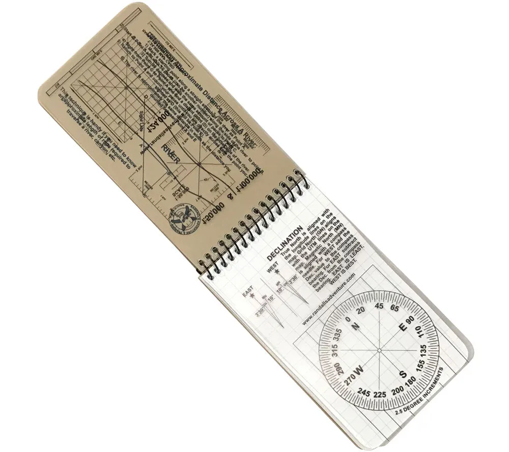 Survival/Navigation Waterproof Notebook - ESEE Knives