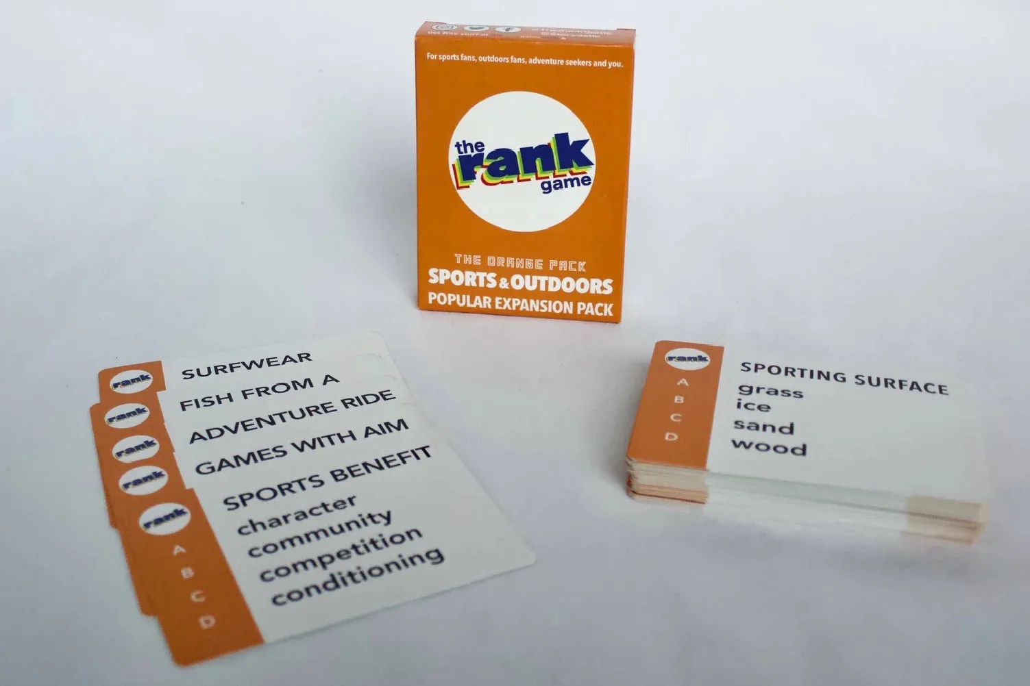 The Rank Game Expansion Pack: Sports & Outdoors