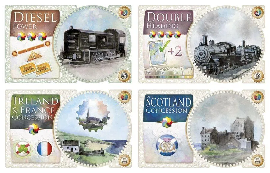 Ticket to Ride Map Collection: Volume 5 – United Kingdom & Pennsylvania