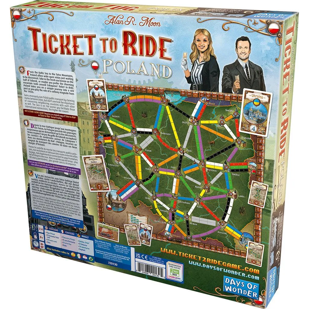 Ticket to Ride Map Collection: Volume 6½ – Poland