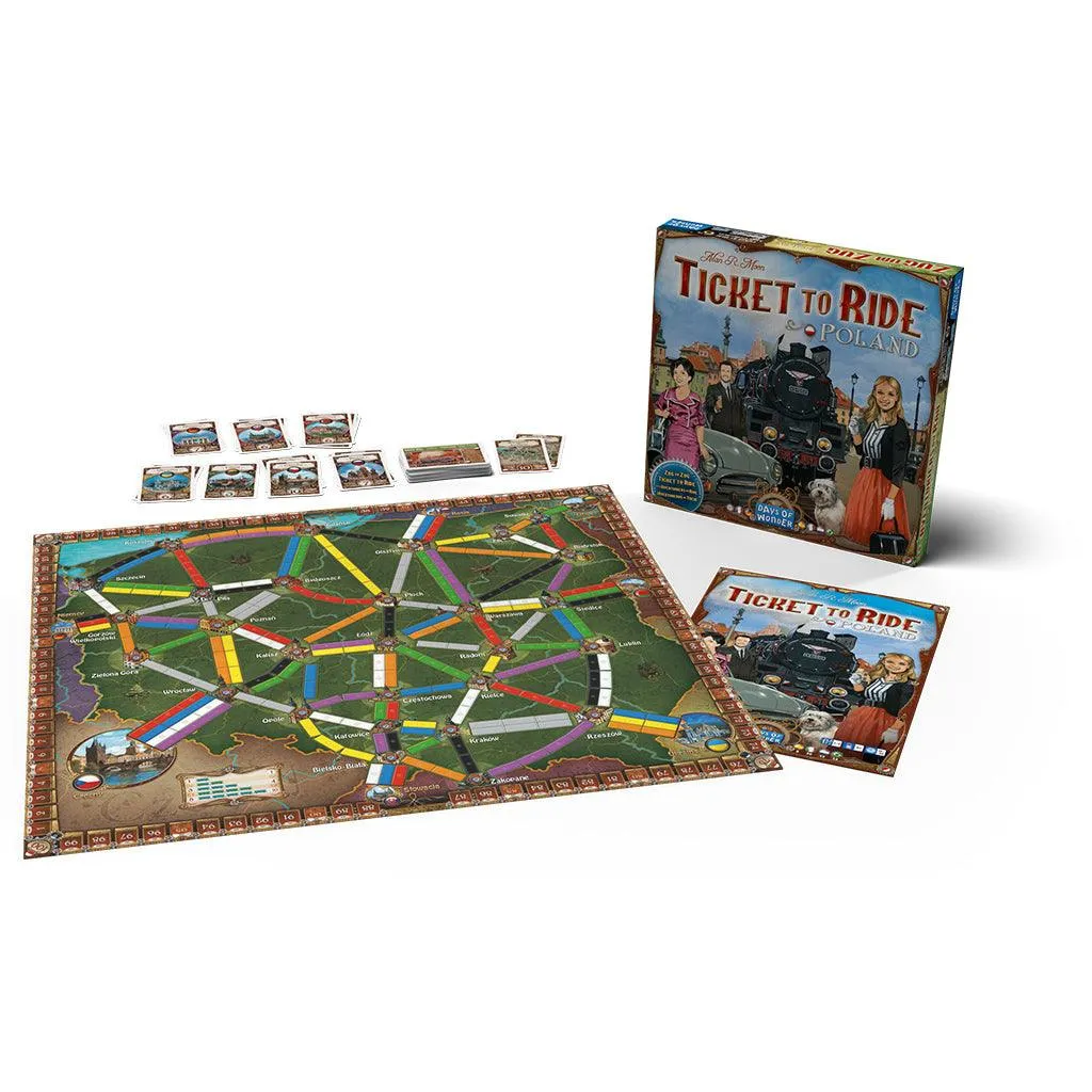 Ticket to Ride Map Collection: Volume 6½ – Poland