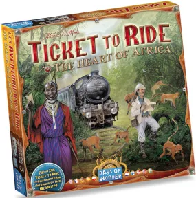 Ticket to Ride: The Heart of Africa - разширение на настолна игра