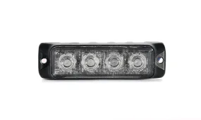 TIR  3 watt 4 LED Emergency Vehicle Grill Warning Light Head