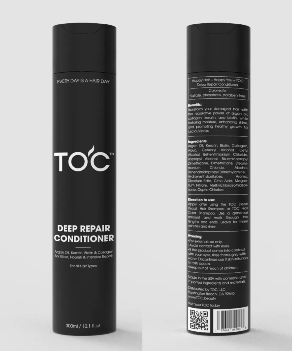 TOC Argan Oil Deep Repair Conditioner 300ml
