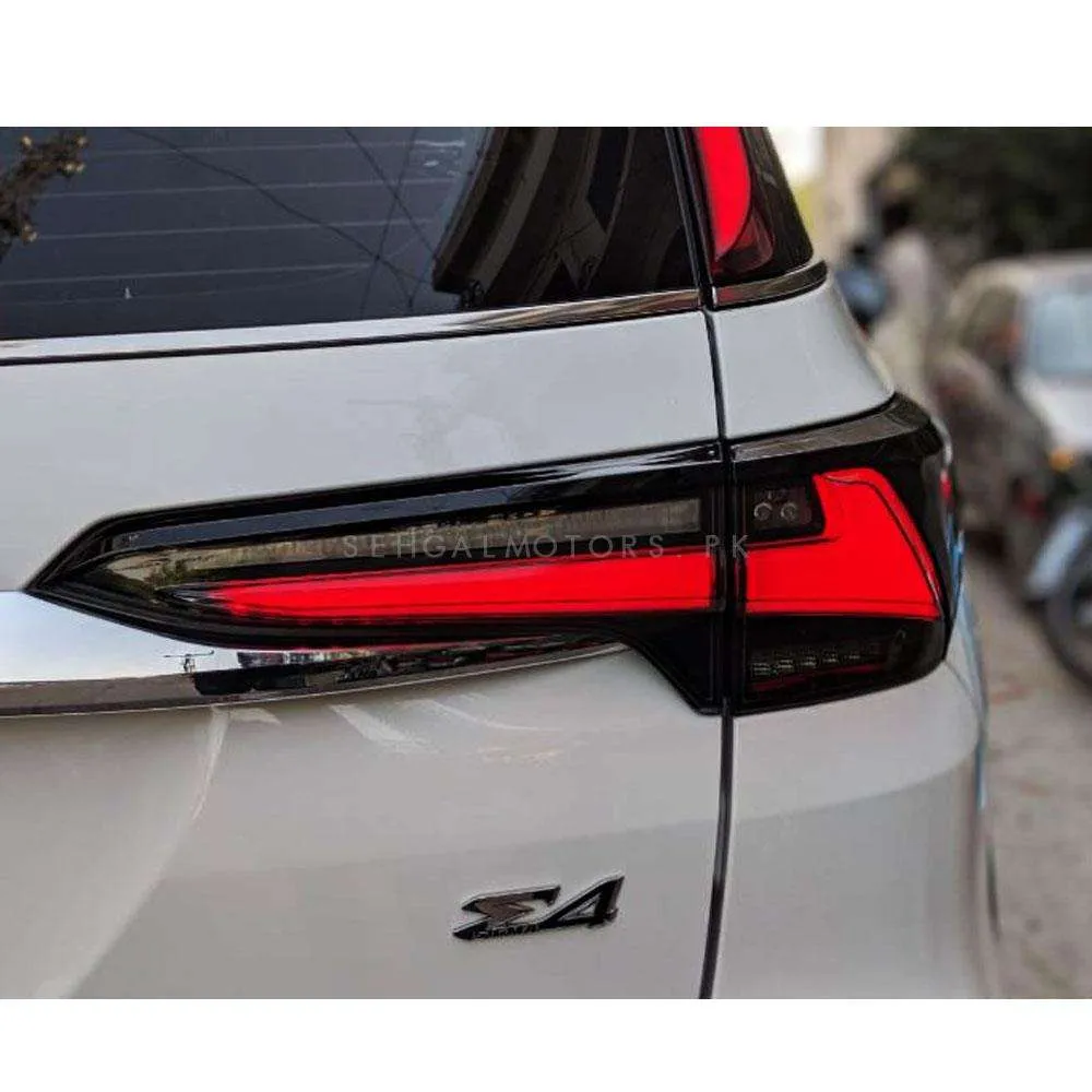 Toyota Fortuner V1 Lexus Sequential Back lamps Light - Model 2016-2021 - Fortuner LX570