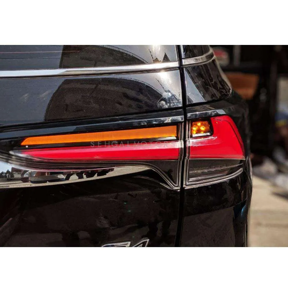 Toyota Fortuner V1 Lexus Sequential Back lamps Light - Model 2016-2021 - Fortuner LX570