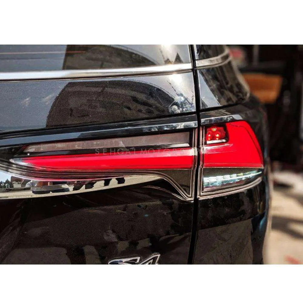 Toyota Fortuner V1 Lexus Sequential Back lamps Light - Model 2016-2021 - Fortuner LX570