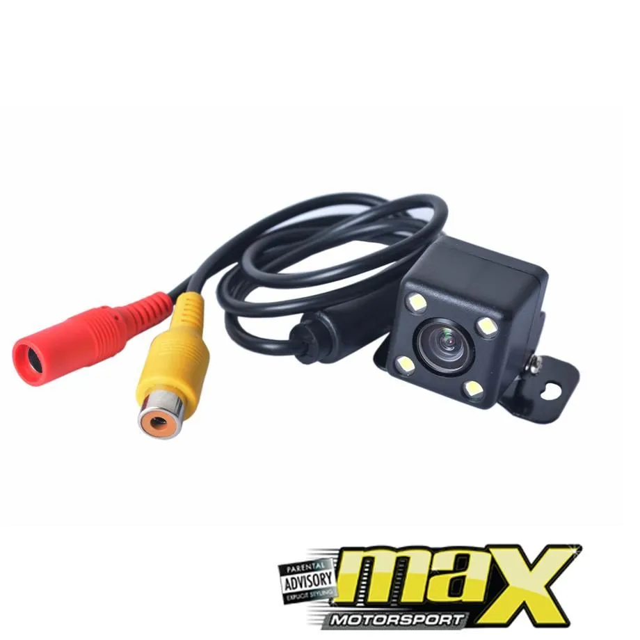 Universal Vehicle Rear View Camera With LEDs