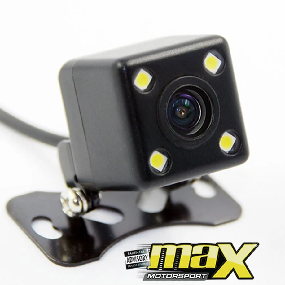 Universal Vehicle Rear View Camera With LEDs