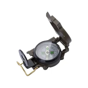 US 1-2 Pack Metal Pocket Army Style Compass Military Outdoor Adjustable luminous