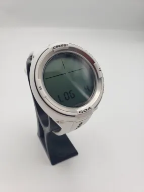 USED - Cressi GOA Dive Computer-White / Black