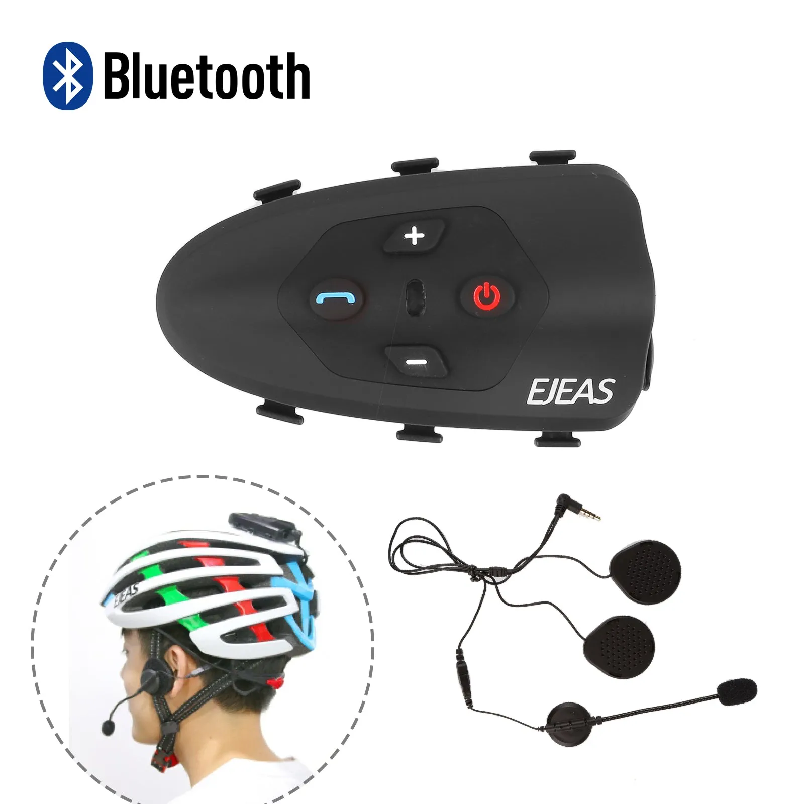 V9 Bluetooth Interphone Motorcycle Helmet Intercom [DISCONTINUED]