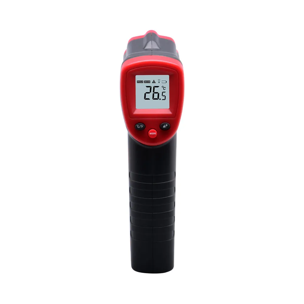 Wintact By Benetech WT320 Non-Contact Infrared Thermometer Digital Thermal Scanner (-50°C - 380°C) with Triple-A (AAA) Battery Included for Hot Hazardous Objects, Body & Forehead Temperature Check