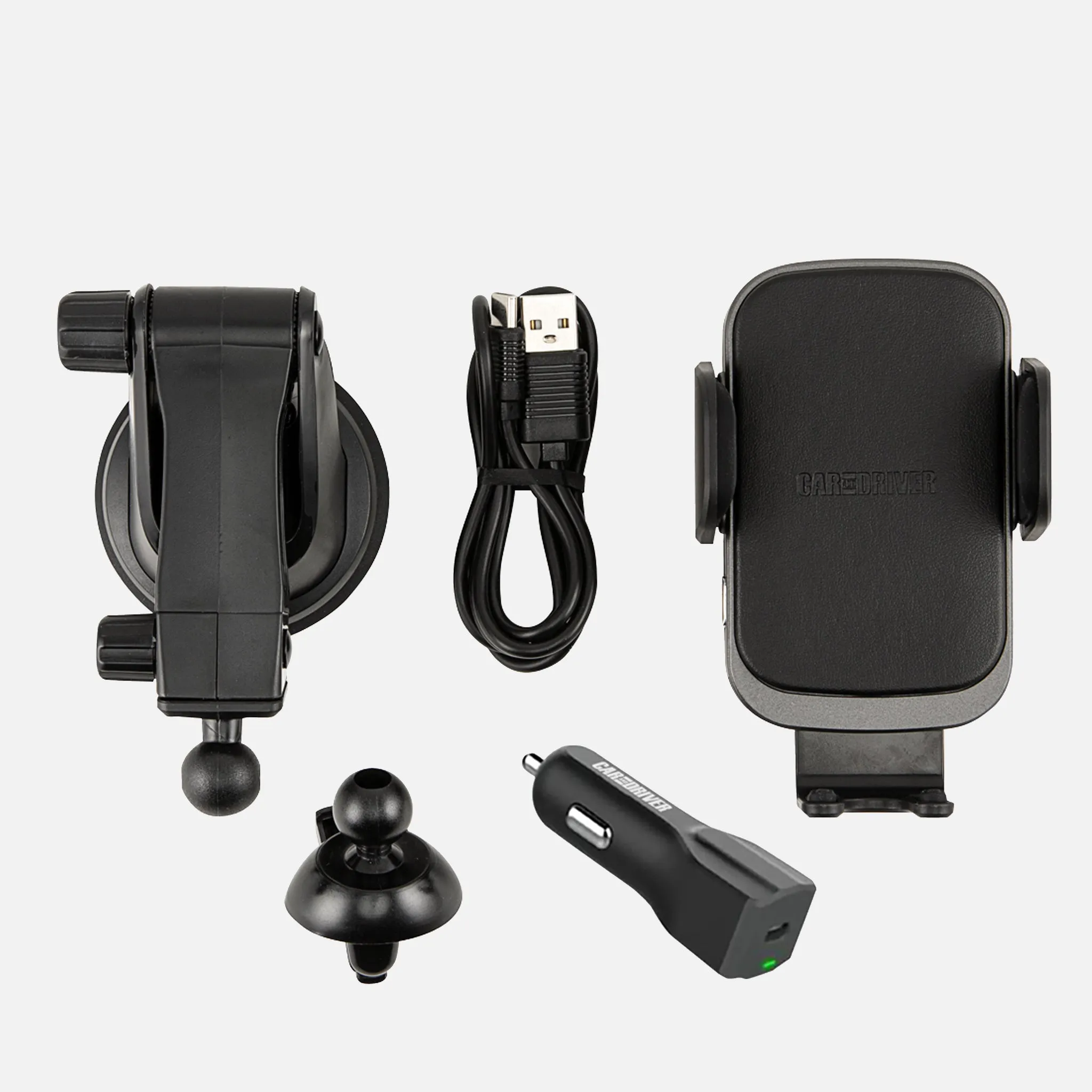 WIRELESS CHARGING KIT WITH AUTO-ADJUSTING MOUNT - CAR AND DRIVER 9905