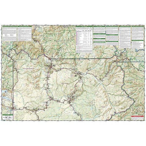 Yellowstone Map