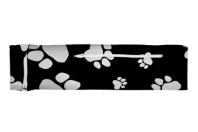 ZIPIT Slim Belt Paw Prints Black & White (SKU 1968 SZB)